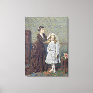 Impressão Em Tela Sua Primeira Comunhão