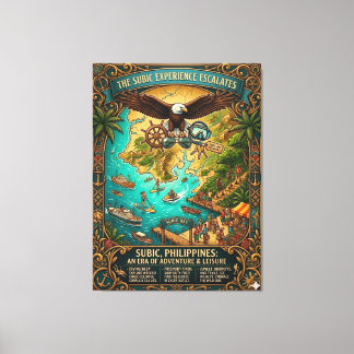 IMPRESSÃO EM TELA SUBIC, PHILIPPINES: AN ERA OF ADVENTURE & LEISURE