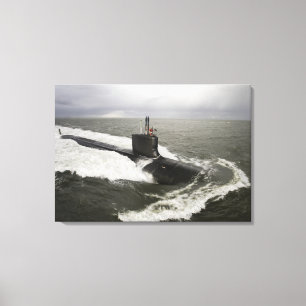 Impressão Em Tela submarino de ataque do Virgínia-class
