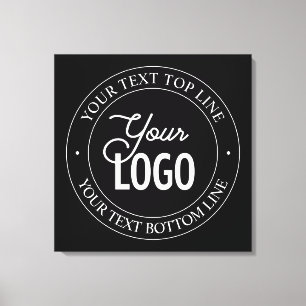 Impressão Em Tela Substituição fácil do logotipo e texto personalizá