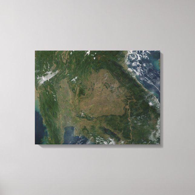 Impressão Em Tela Sudeste Asiático (Frente)