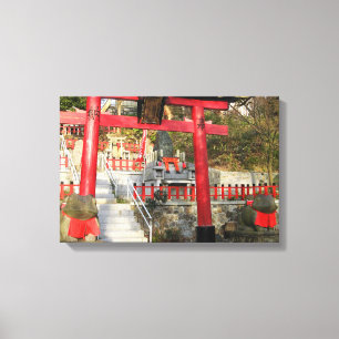 Impressão Em Tela Suehiro Ogami Shrine (Fortune Sapo Shrine)