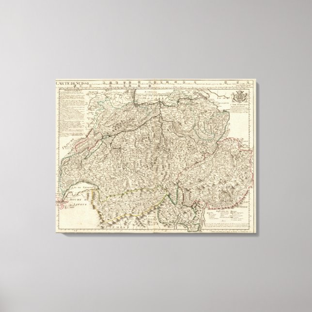 Impressão Em Tela Suiça 23 (Frente)