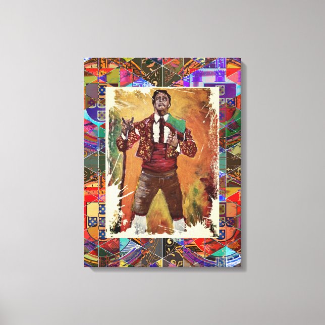 Impressão Em Tela Sulcado português (Frente)