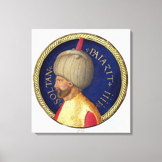 Impressão Em Tela Sultan Bayezid I (Frente)