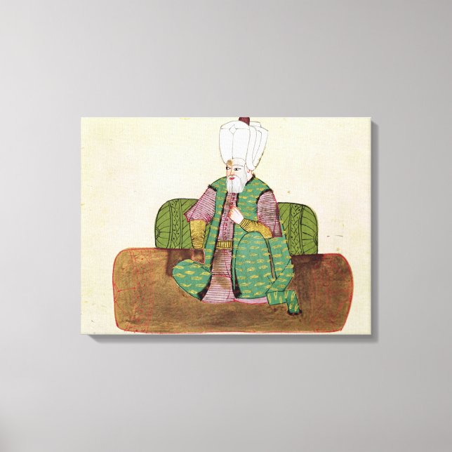 Impressão Em Tela Sultan Suleyman I, 1971 (Frente)