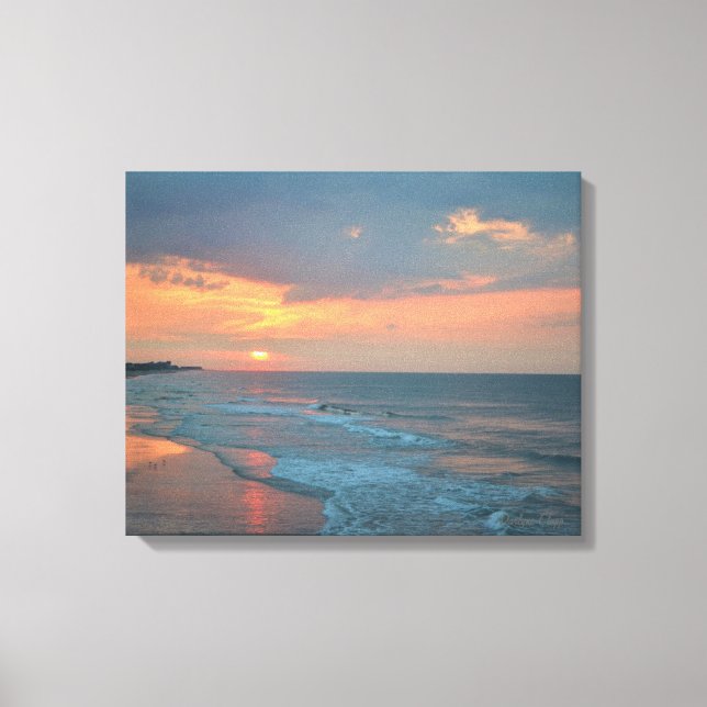 Impressão Em Tela Summer Sunrise (Frente)