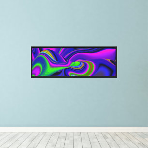 Impressão Em Tela Summerrainbow, Abstrato 3D Rainbowart