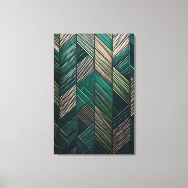 Impressão Em Tela Sun-Drenched Majestic Mountain & Mist Landscape (Frente)