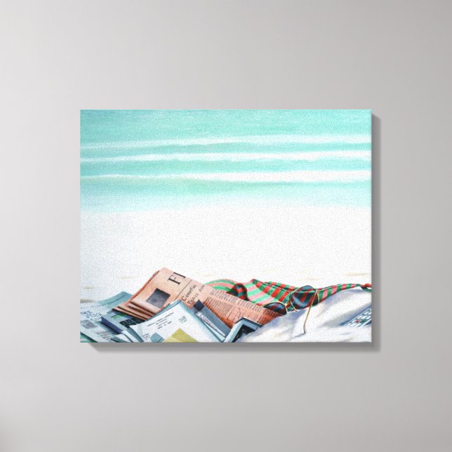 Impressão Em Tela Sun Sand e Money III (Frente)