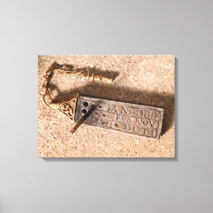 Impressão Em Tela Sundial, prata e ouro portáteis, século X (d