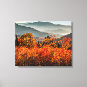 Impressão Em Tela Sunrise Kancamagus Highway Overlook New Hampshire