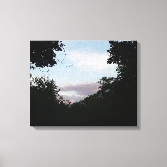 Impressão Em Tela Sunset (Frente)