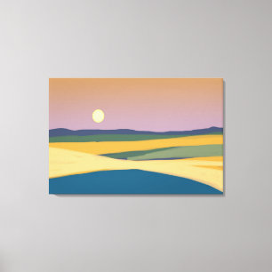 Impressão Em Tela Sunset