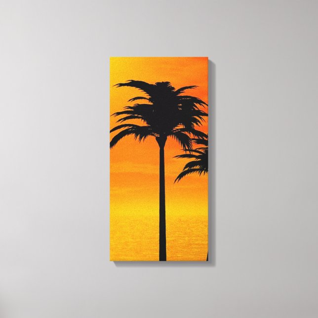 Impressão Em Tela Sunset 3-4 (Frente)