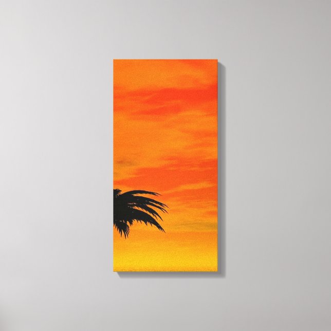 Impressão Em Tela Sunset 4-4 (Frente)