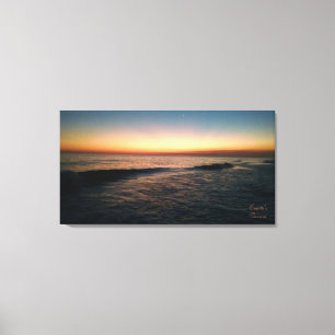 Impressão Em Tela Sunset na Florida Beach