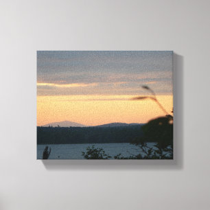 Impressão Em Tela Sunset no Monte Kathadin, Maine