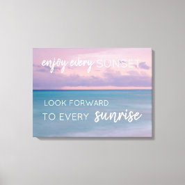 Impressão Em Tela Sunset on Beach Wall Art com Cotação