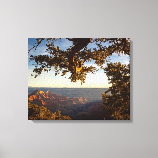 Impressão Em Tela Sunset sobre Grand Canyon (Frente)