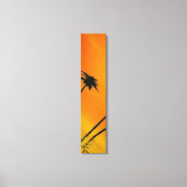 Impressão Em Tela Sunset tropical 2-4