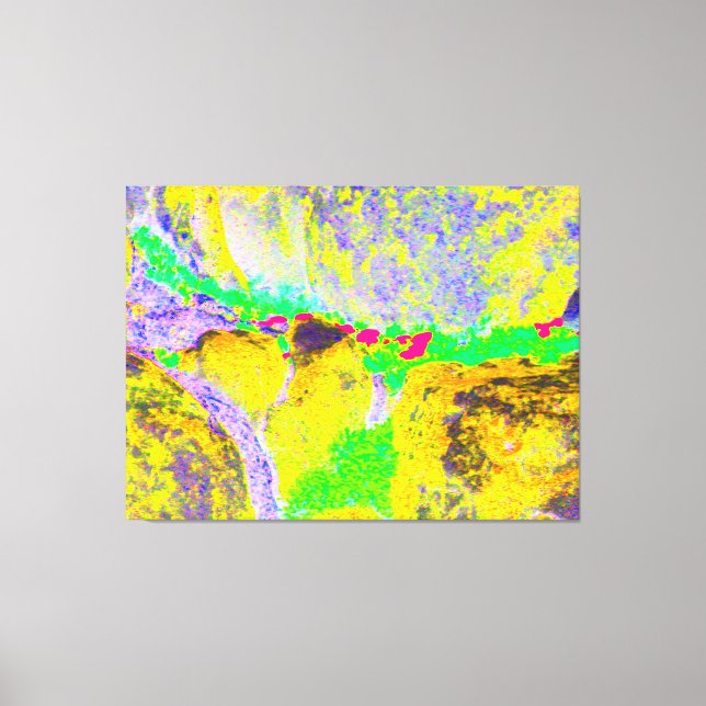 Impressão Em Tela Sunspot Abstraction (Frente)