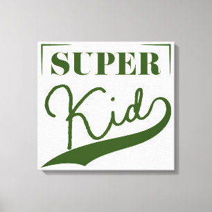 Impressão Em Tela Super Kid