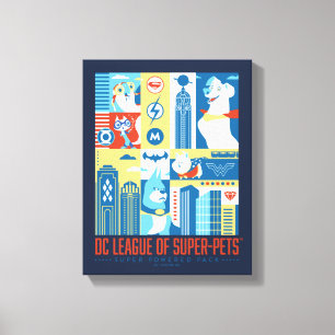 Impressão Em Tela Super Powered Pack Art Deco Metropolis