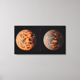 Impressão Em Tela Super-Terra 55 Cani E