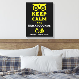 Impressão Em Tela Suporte E Consciência De Keratoconus