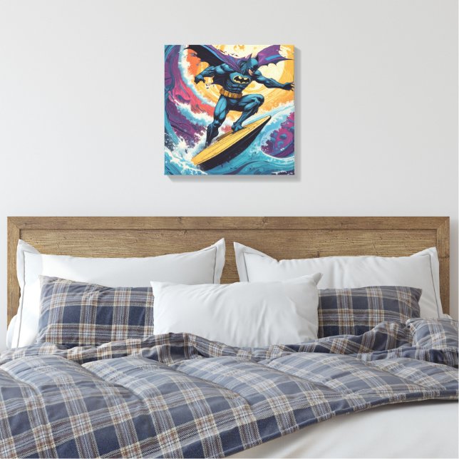 Impressão Em Tela surfe de batman (Insitu(Quarto))