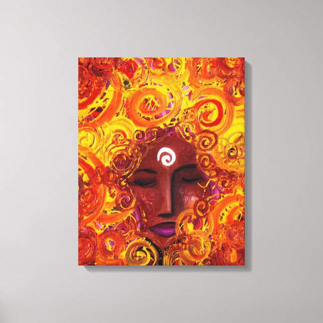 Impressão Em Tela Surgimento De Espírito (Canvas) (Frente)