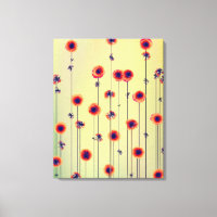 Surreal 22 x 28 Flores Selvagens Modernas