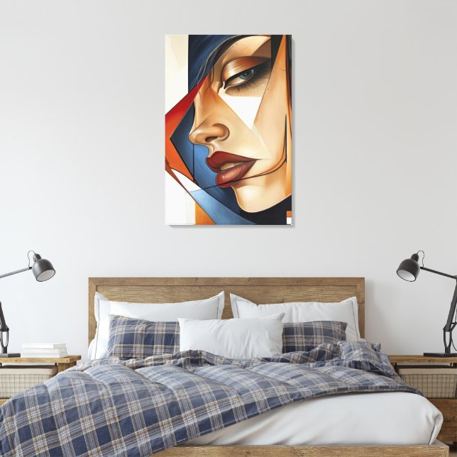 Impressão Em Tela Surreal Femininity (Insitu(Quarto))