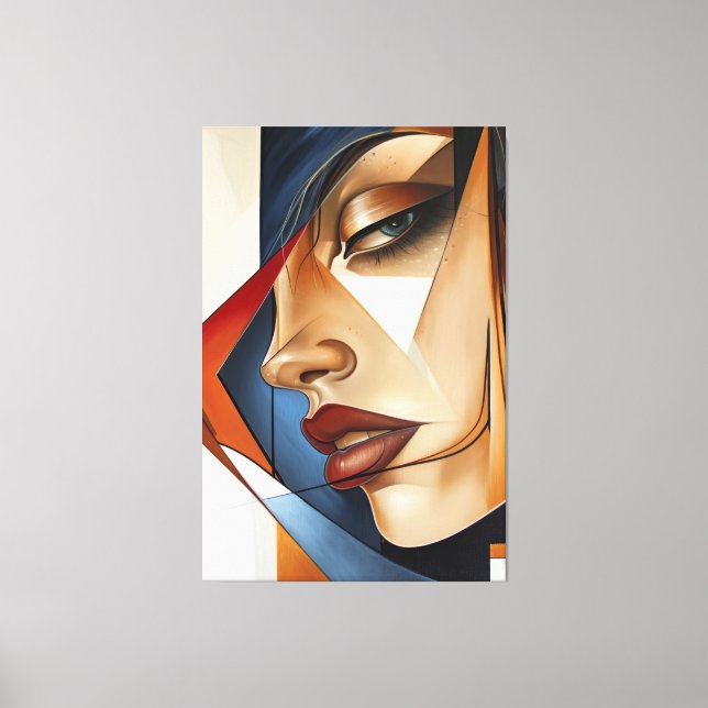 Impressão Em Tela Surreal Femininity (Frente)