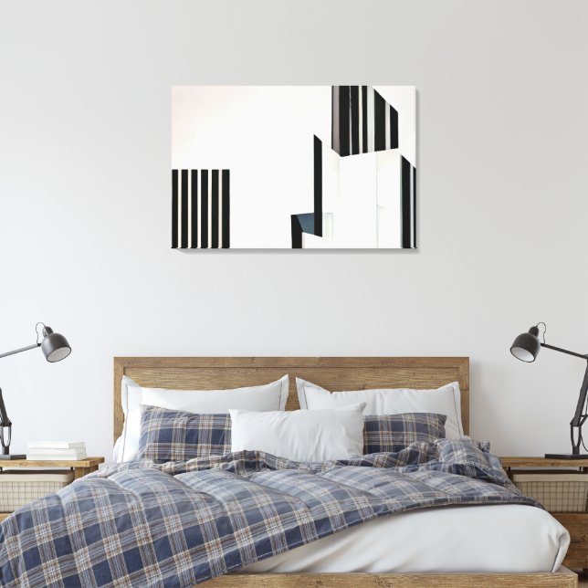Impressão Em Tela Surreal Structures - Estruturas Surreais (Insitu(Quarto))