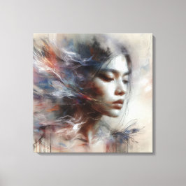 Impressão Em Tela Sussurros da Serenidade: Uma Visão da Graça