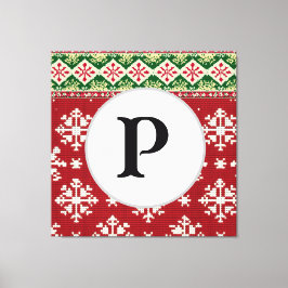 Impressão Em Tela Sweater Natal