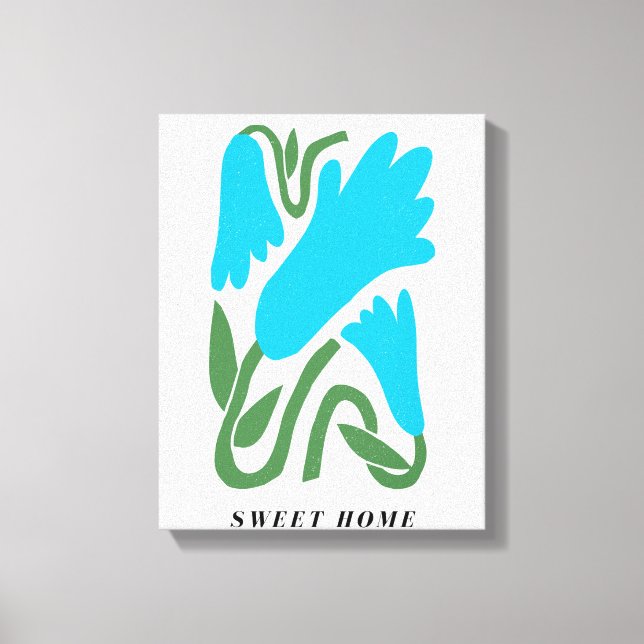 Impressão Em Tela Sweet Home Wall Art (Frente)