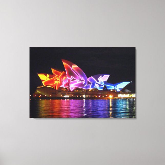 Impressão Em Tela sydney (Frente)