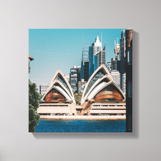 Impressão Em Tela Sydney Opera House