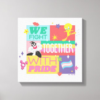 Impressão Em Tela SYLVESTER™ & TWEETY™| We Fight Together With Pride