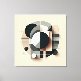 Impressão Em Tela Symmetric Dimensional Geometry