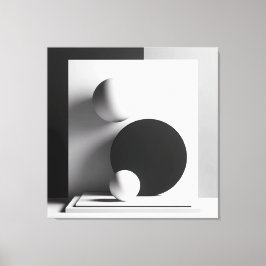 Impressão Em Tela Symphony of Centered Shadows