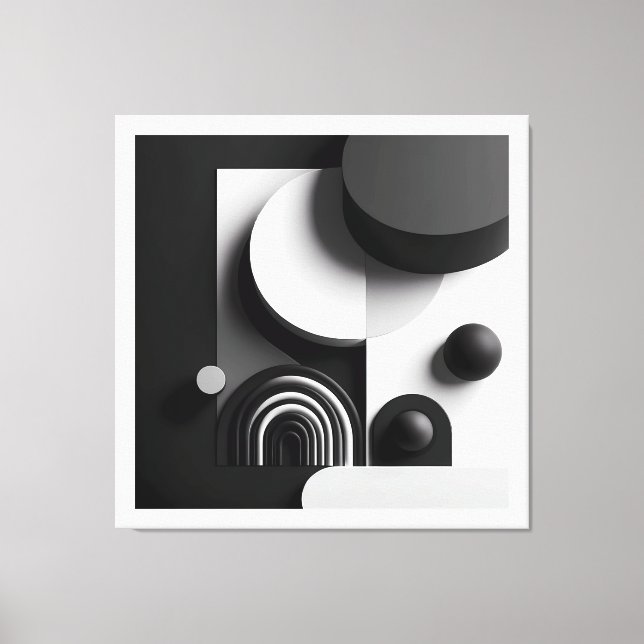 Impressão Em Tela Symphony of Silent Forms  (Frente)