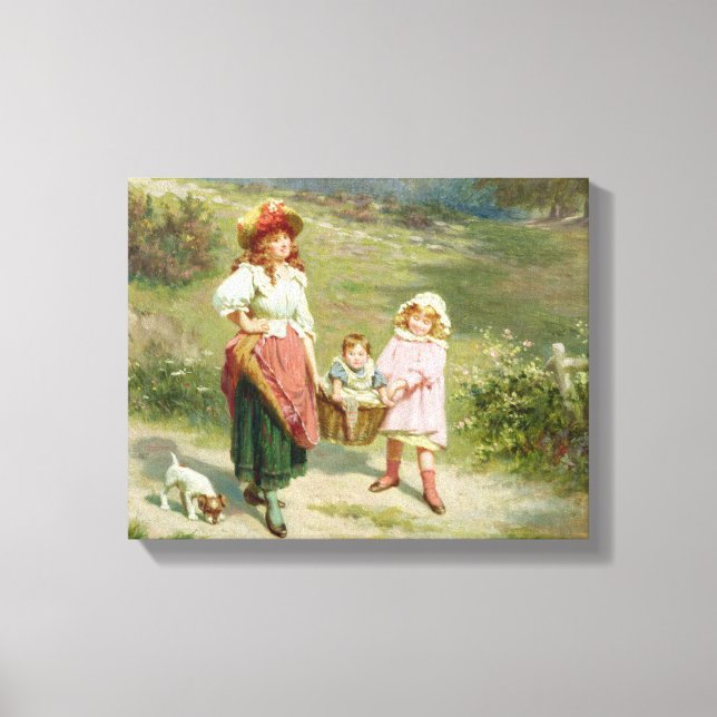 Impressão Em Tela T33572 Ao mercado, Para Comprar de porca gorda (Frente)