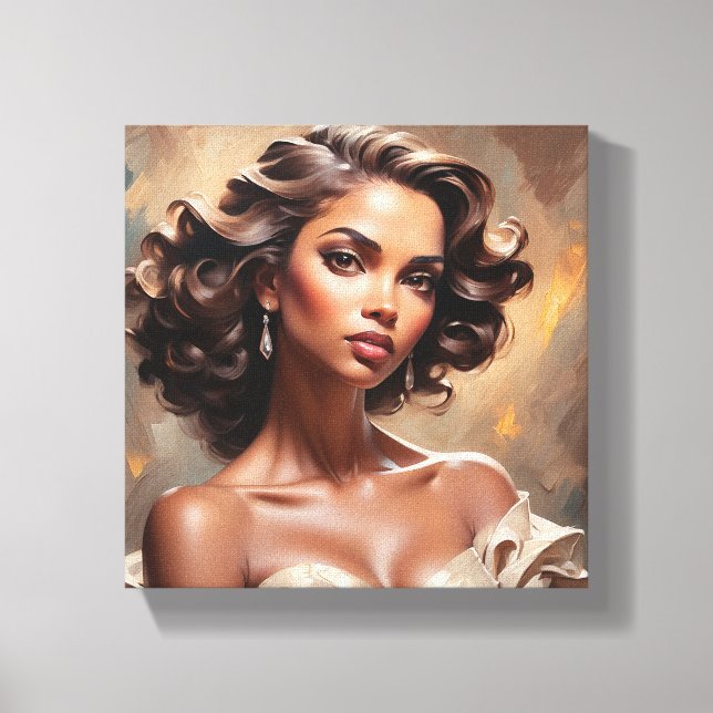 Impressão Em Tela Tableau Déco (Beauté Intemporelle) (Frente)