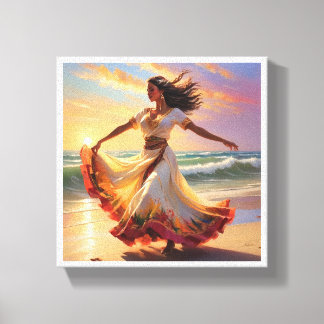 Impressão Em Tela Tableau Déco (Beauté Traditionnelle)