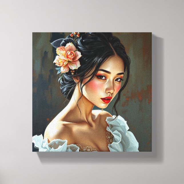 Impressão Em Tela Tableau Déco (Charme Céleste) (Frente)