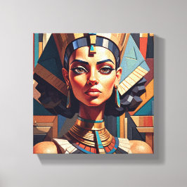 Impressão Em Tela Tableau Déco ( Éclat du Nil )